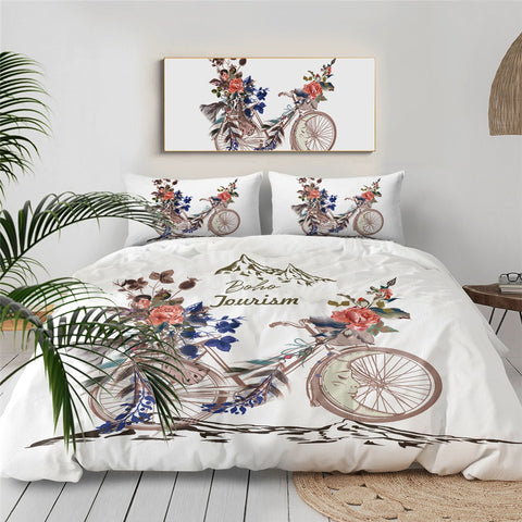 Image of Bicycle Boho Bedding Set - Beddingify