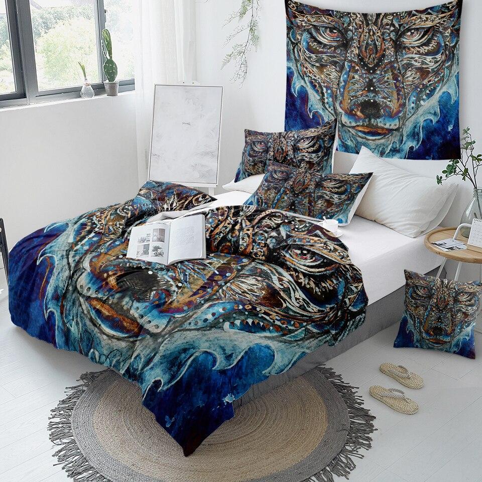 King Of Wolf Comforter Set - Beddingify