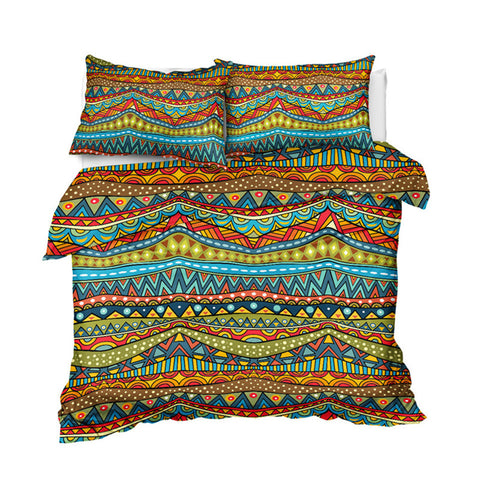 African Aztec Theme Bedding Set - Beddingify