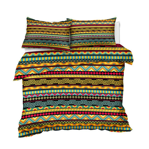 Image of African Aztec Pattern Comforter Set - Beddingify