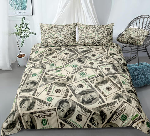 Image of Money Comforter Set - Beddingify