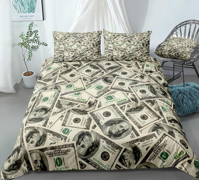 Money Bedding Set - Beddingify