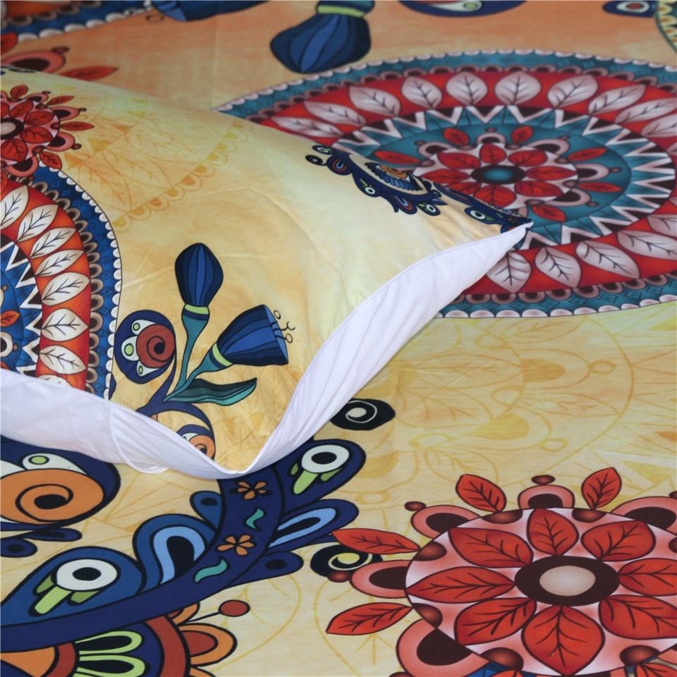 Bohemian Floral Kaleidoscope Comforter Set - Beddingify