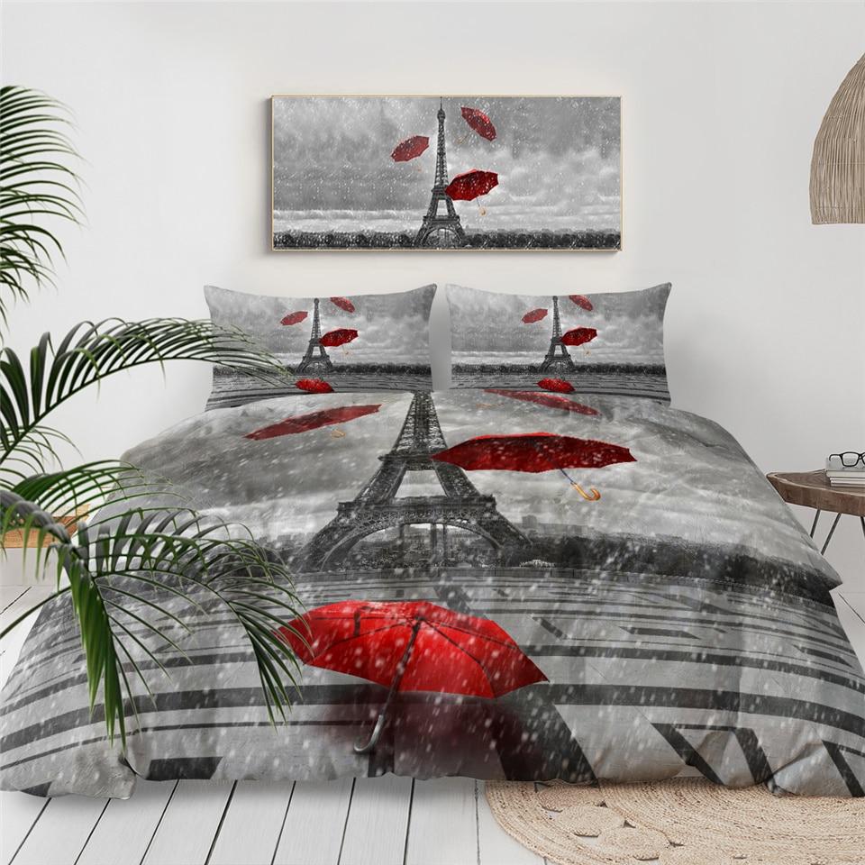 Paris Tower Comforter Set - Beddingify