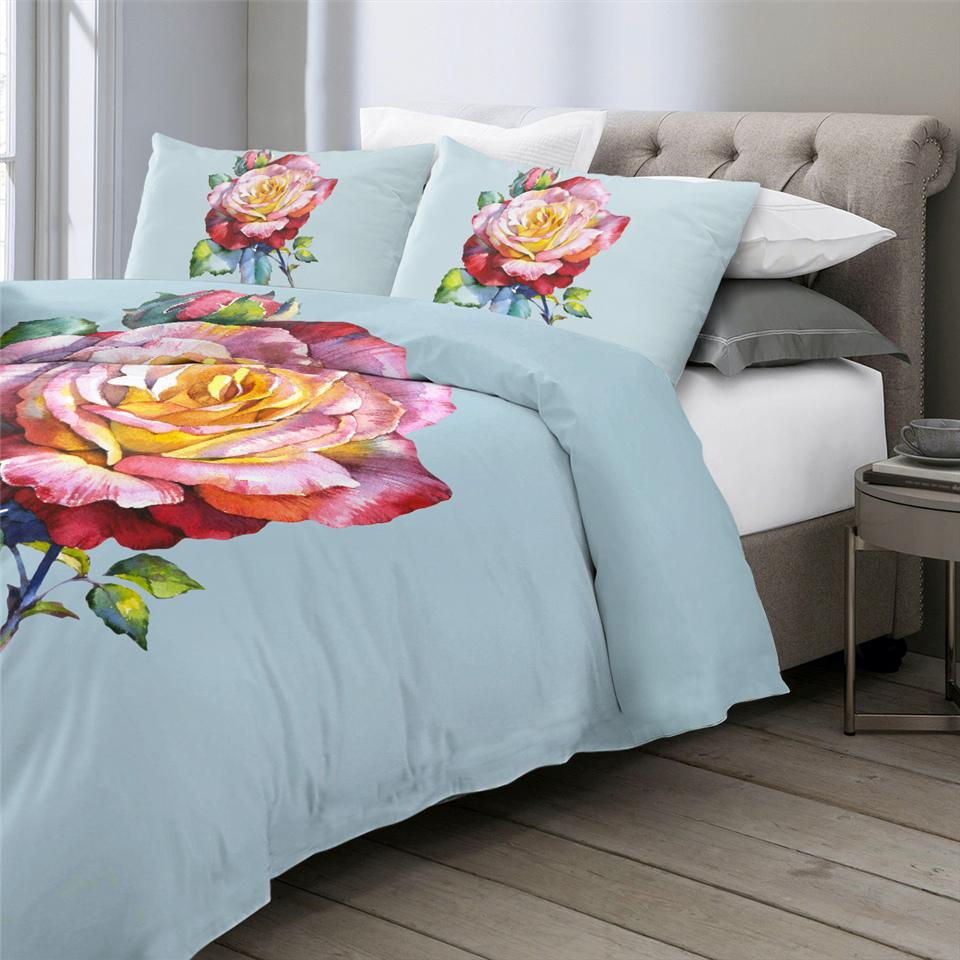 Wildflower Rose Comforter Set - Beddingify