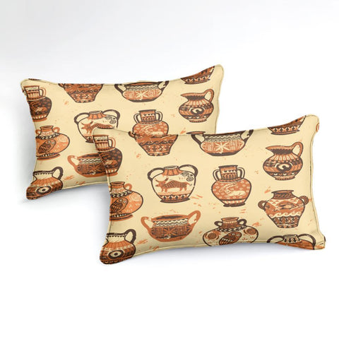 Image of Retro African Pattern Comforter Set - Beddingify
