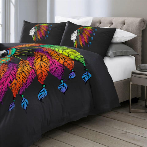 Image of Indian Chief Comforter Set - Beddingify
