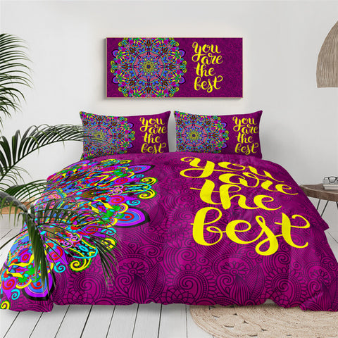 Image of You Are The Best Bedding Set - Beddingify