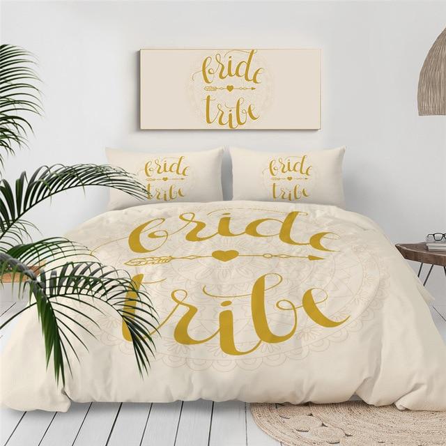 Bride Tribe Comforter Set - Beddingify
