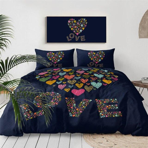 Image of Love Letters Comforter Set - Beddingify