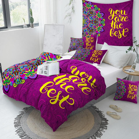 Image of You Are The Best Comforter Set - Beddingify