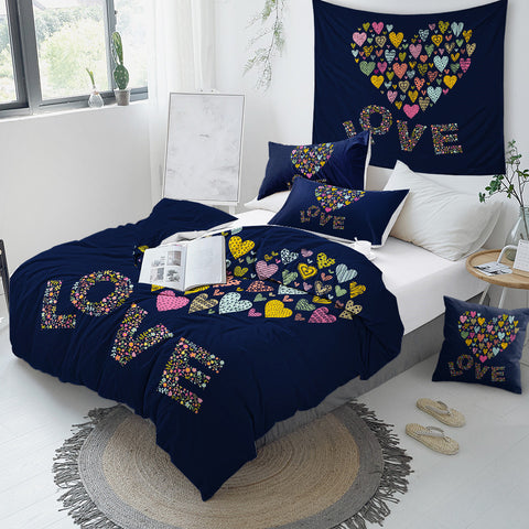 Image of Love Letters Bedding Set - Beddingify
