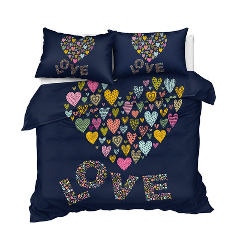 Image of Love Letters Bedding Set - Beddingify