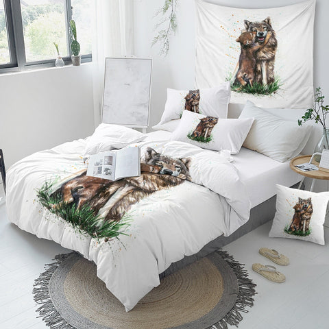 Image of Baby Wolf Bedding Set - Beddingify