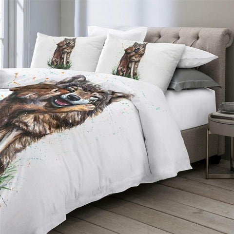 Image of Baby Wolf Comforter Set - Beddingify