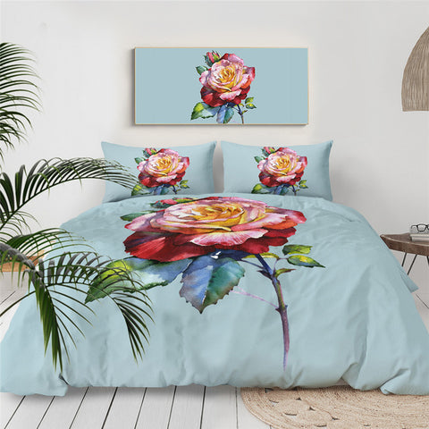 Image of Wildflower Rose Bedding Set - Beddingify