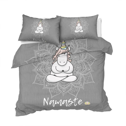 Image of Mandala Unicorn Comforter Set - Beddingify