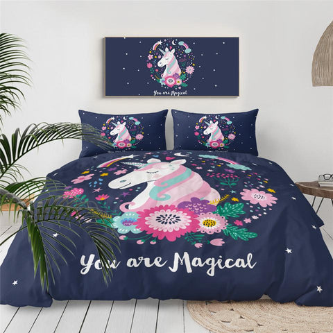 Image of You Are Magical Unicorn Comforter Set - Beddingify