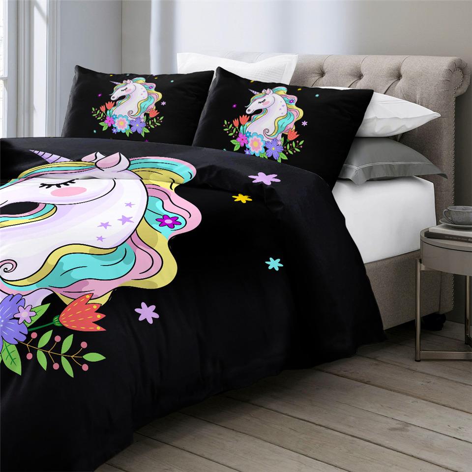 Adorable Unicorn Themed Comforter Set - Beddingify