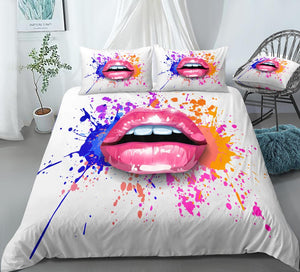 Sexy Lips Bedding Set - Beddingify