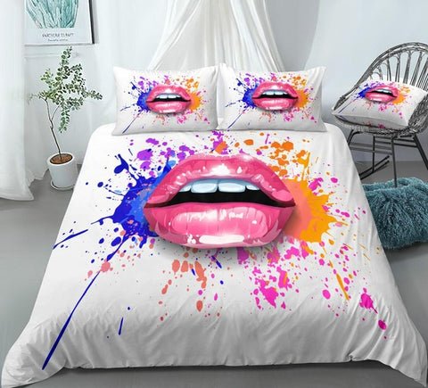 Image of Sexy Lips Bedding Set - Beddingify