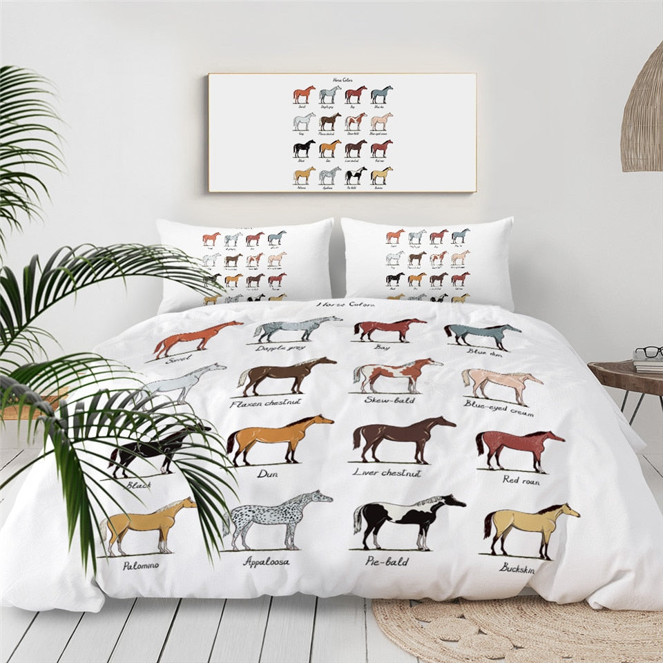 Equestrian Horse Bedding Set - Beddingify