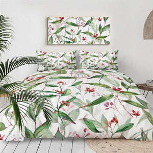 Green Leaf Bedding Set - Beddingify