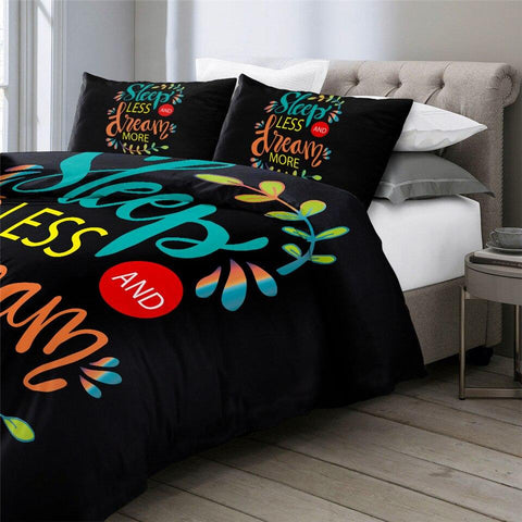 Image of Sleep Less Dream More Comforter Set - Beddingify