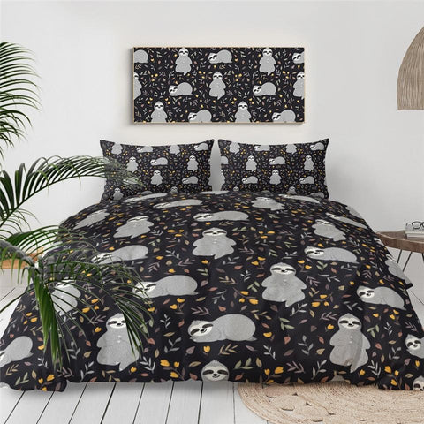 Image of Baby Sloth Comforter Set - Beddingify