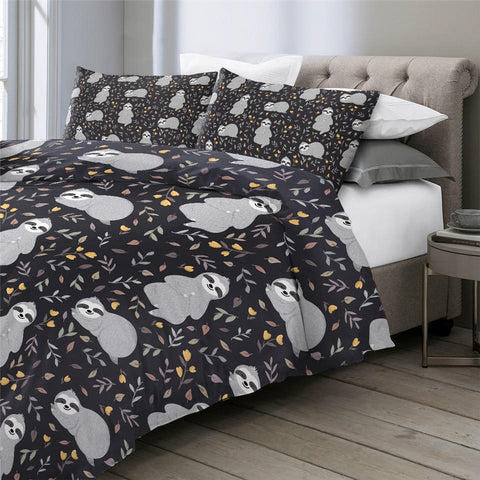 Image of Baby Sloth Comforter Set - Beddingify