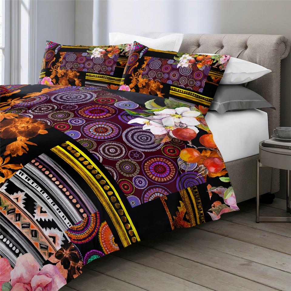 Patchwork Floral Comforter Set - Beddingify