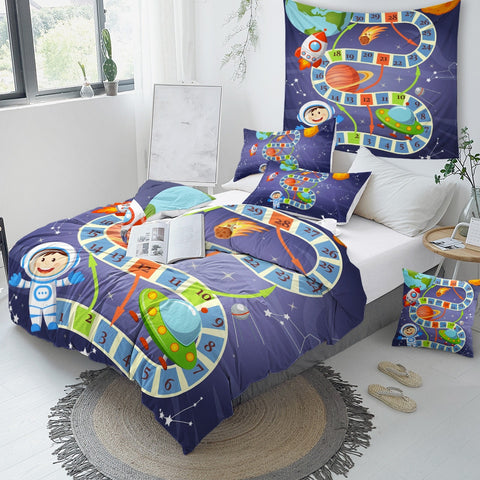 Image of Board Game Kids Bedding Set - Beddingify