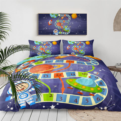 Image of Board Game Kids Comforter Set - Beddingify