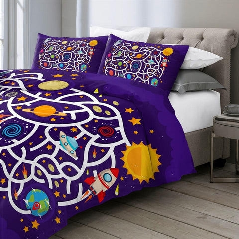 Image of Board Game Kids Comforter Set - Beddingify