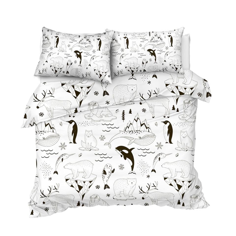 Polar Bear And Friends Comforter Set - Beddingify