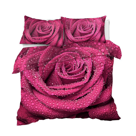 Image of Romantic Rose Comforter Set - Beddingify