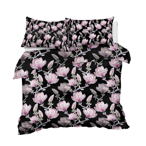 Image of Japanese Flowers Comforter Set - Beddingify