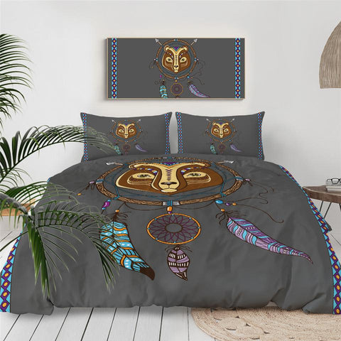 Image of Bear Dreamcatcher Comforter Set - Beddingify
