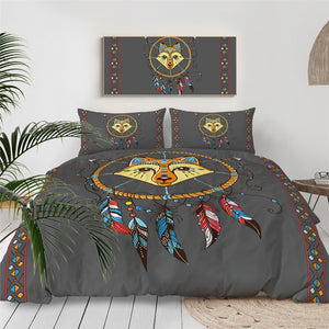 Fox Dreamcatcher Bedding Set - Beddingify