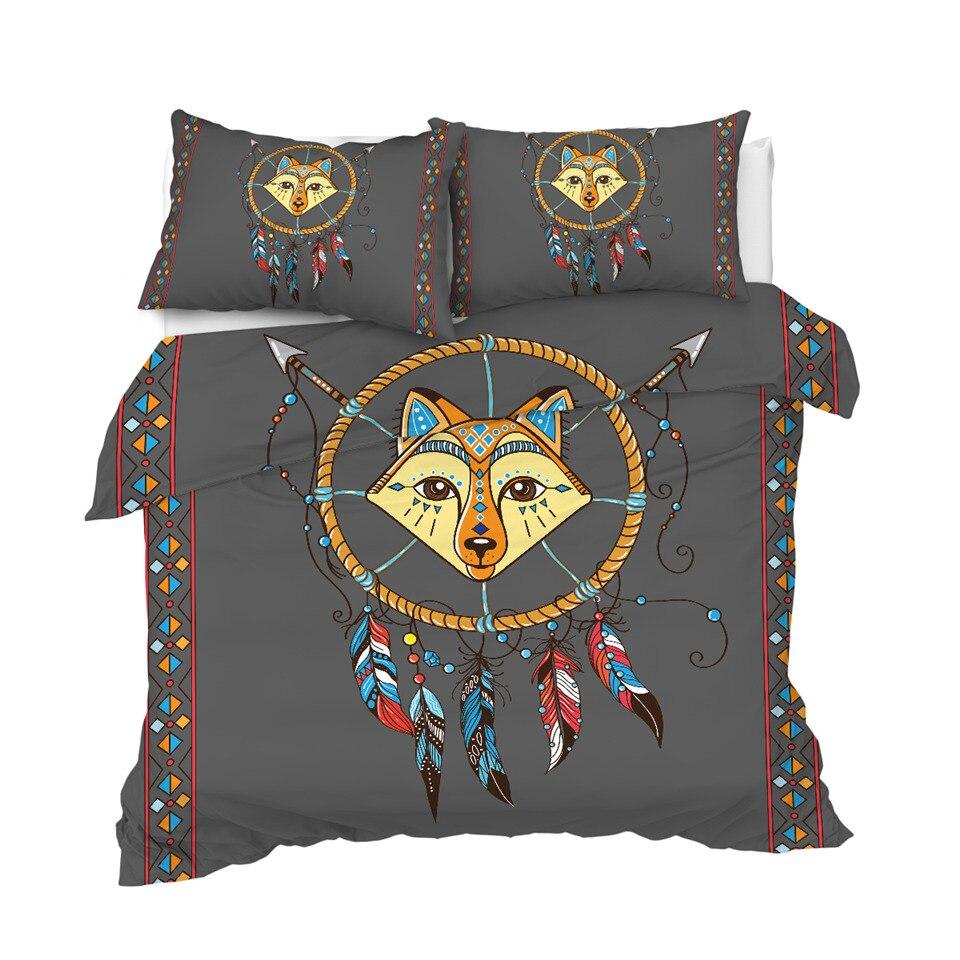 Fox Dreamcatcher Comforter Set - Beddingify