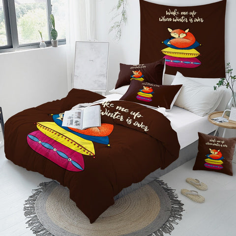 Image of Sleeping Fox Bedding Set - Beddingify