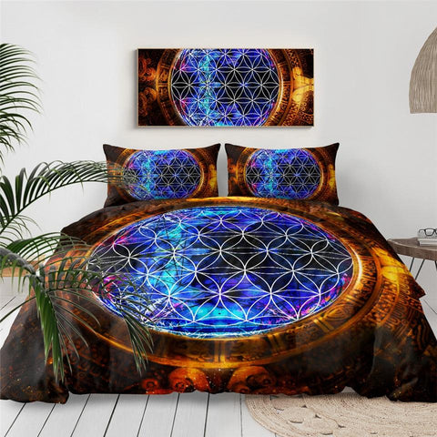 Image of Mayan Calendar Comforter Set - Beddingify