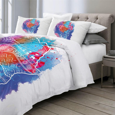 Image of African Continent Comforter Set - Beddingify