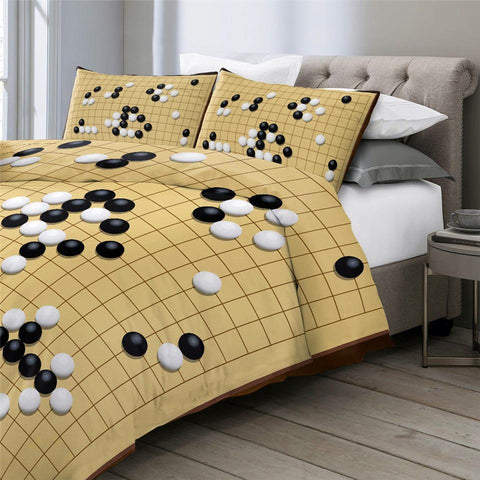 Image of Chinese Game Comforter Set - Beddingify