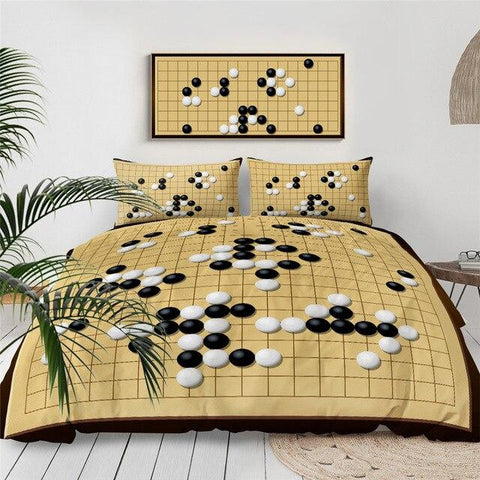 Image of Chinese Game Comforter Set - Beddingify