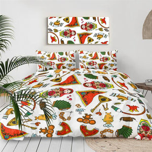 Traditional Japanese Comforter Set - Beddingify