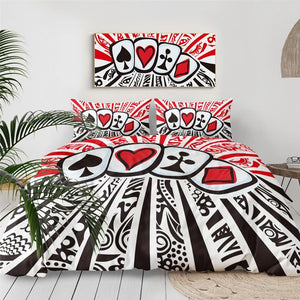 Poker Funny Comforter Set - Beddingify