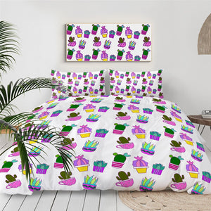 Potted Cactus Bedding Set - Beddingify