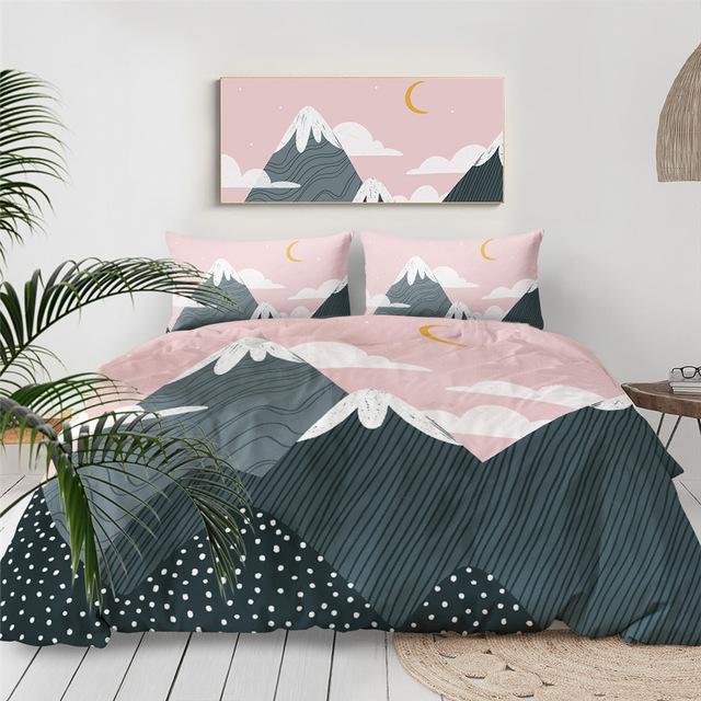 Snow Mountains Comforter Set - Beddingify