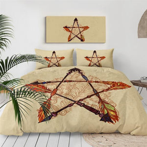 Tribal Arrows Ethnic Comforter Set - Beddingify